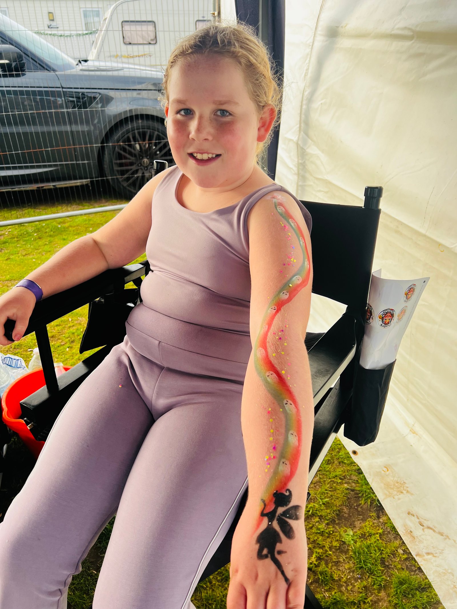 Fairy rainbow arm